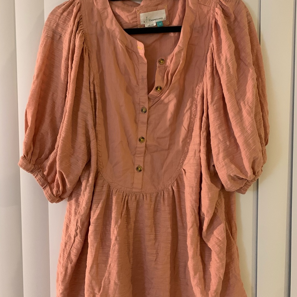 A+ by Anthropologie button top